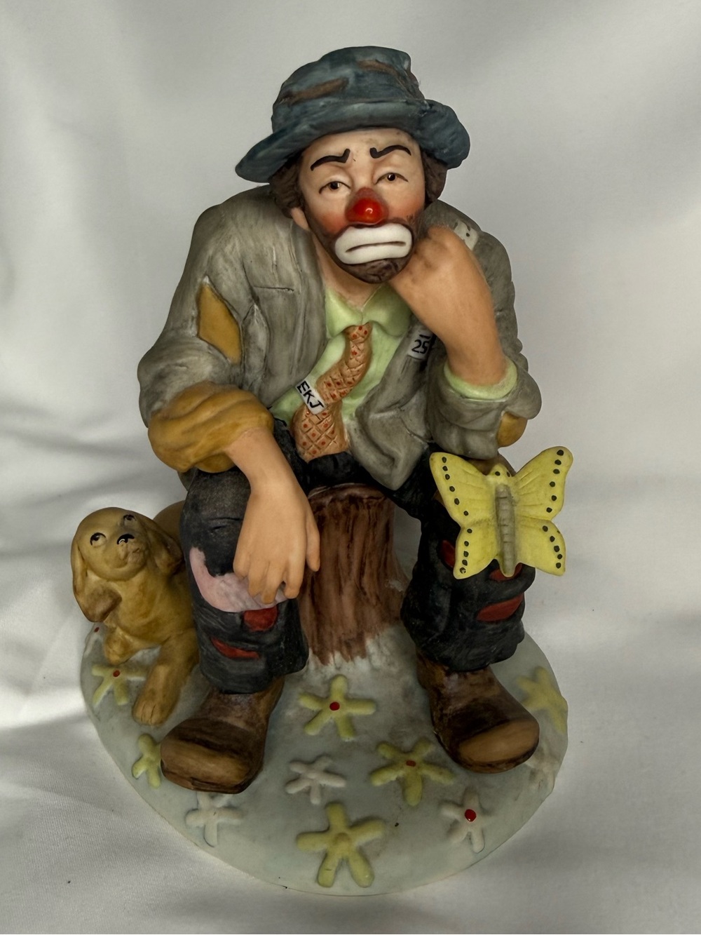 Emmett the Clown porcelain  "Spring is Here" figurine Emmett Kelly Jr.